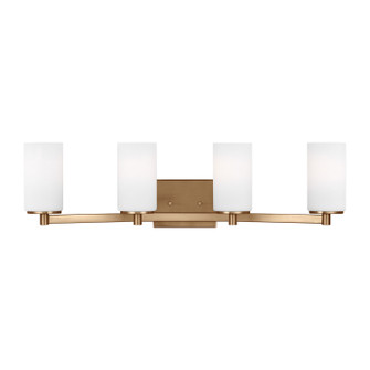 Hettinger Four Light Wall / Bath in Satin Brass (1|4439104EN3-848)