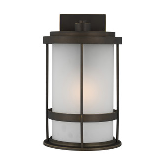 Wilburn One Light Outdoor Wall Lantern in Antique Bronze (1|8690901-71)