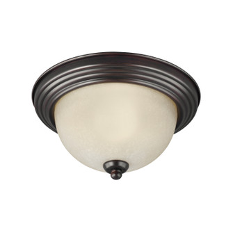 Geary Three Light Flush Mount in Bronze (1|77065-710)