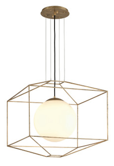 Silhouette One Light Pendant in Gold Leaf (67|F5215-GL)