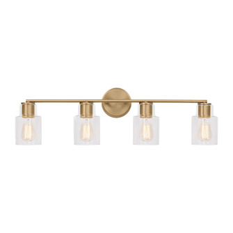 Sayward Four Light Bath in Satin Brass (454|DJV1004SB)