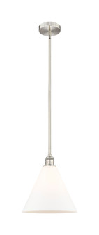 Edison One Light Mini Pendant in Brushed Satin Nickel (405|616-1S-SN-GBC-121)