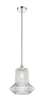 Edison One Light Mini Pendant in Polished Nickel (405|616-1S-PN-G212)