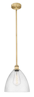 Edison One Light Mini Pendant in Brushed Brass (405|616-1S-BB-GBD-124)