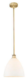 Edison One Light Mini Pendant in Brushed Brass (405|616-1S-BB-GBD-121)