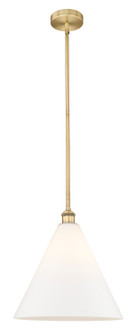 Edison One Light Pendant in Brushed Brass (405|616-1S-BB-GBC-161)