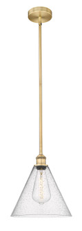 Edison One Light Mini Pendant in Brushed Brass (405|616-1S-BB-GBC-124)