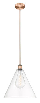 Edison One Light Pendant in Antique Copper (405|616-1S-AC-GBC-162)