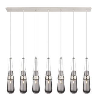 Downtown Urban LED Linear Pendant in Polished Nickel (405|127-452-1P-PN-G452-4SM)