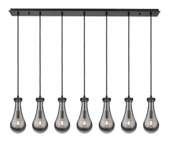 Downtown Urban LED Linear Pendant in Matte Black (405|127-451-1P-BK-G451-5SM)