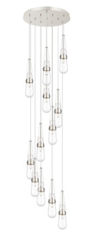 Downtown Urban LED Pendant in Polished Nickel (405|126-452-1P-PN-G452-4CL)