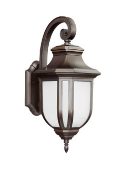 Childress One Light Outdoor Wall Lantern in Antique Bronze (1|8736301EN3-71)