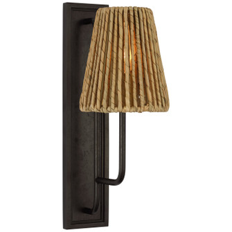 Rui LED Wall Sconce in Aged Iron (268|AL 2060AI-NAB)