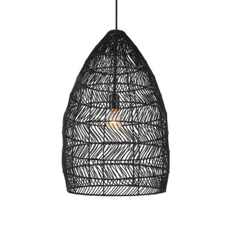 Nandi One Light Pendant in Matte Black (52|21588)