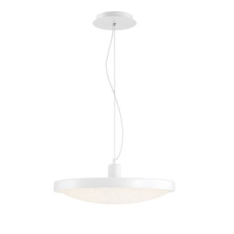 Sandstone LED Pendant in White (40|35965-014)