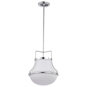 Valdora One Light Pendant in Polished Nickel (72|60-7873)