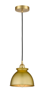 Edison One Light Mini Pendant in Satin Gold (405|616-1P-SG-M14-SG)