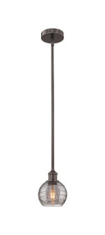 Edison One Light Mini Pendant in Oil Rubbed Bronze (405|616-1S-OB-G1213-6SM)