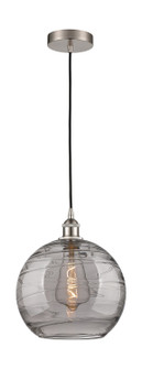 Edison One Light Mini Pendant in Brushed Satin Nickel (405|616-1P-SN-G1213-12SM)