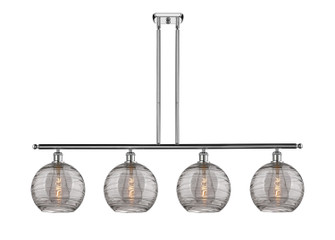 Ballston Four Light Island Pendant in Polished Chrome (405|516-4I-PC-G1213-10SM)