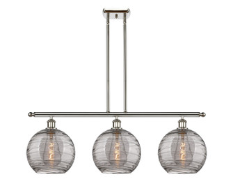 Ballston Three Light Island Pendant in Polished Nickel (405|516-3I-PN-G1213-10SM)