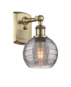 Ballston One Light Wall Sconce in Antique Brass (405|516-1W-AB-G1213-6SM)