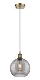 Ballston One Light Mini Pendant in Antique Brass (405|516-1P-AB-G1213-8SM)