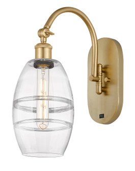 Ballston One Light Wall Sconce in Satin Gold (405|518-1W-SG-G557-6CL)