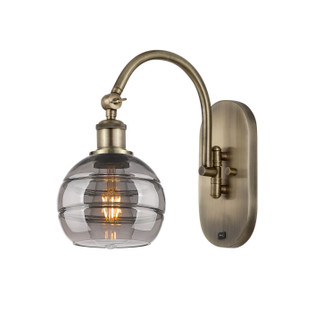 Ballston One Light Wall Sconce in Antique Brass (405|518-1W-AB-G556-6SM)