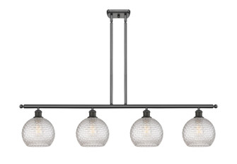 Ballston Four Light Island Pendant in Oil Rubbed Bronze (405|516-4I-OB-G122C-8CL)