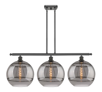 Ballston Three Light Island Pendant in Oil Rubbed Bronze (405|516-3I-OB-G556-12SM)