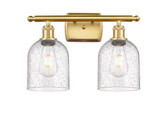 Ballston Two Light Bath Vanity in Satin Gold (405|516-2W-SG-G558-6SDY)