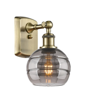 Ballston One Light Wall Sconce in Antique Brass (405|516-1W-AB-G556-6SM)