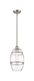 Ballston One Light Mini Pendant in Brushed Satin Nickel (405|516-1S-SN-G557-8CL)