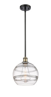 Ballston One Light Mini Pendant in Black Antique Brass (405|516-1S-BAB-G556-10CL)