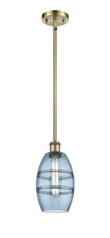 Ballston One Light Mini Pendant in Antique Brass (405|516-1S-AB-G557-6BL)