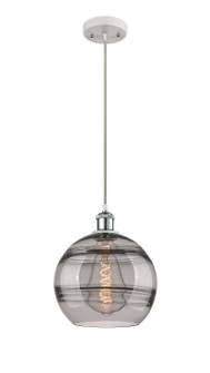 Ballston One Light Mini Pendant in White Polished Chrome (405|516-1P-WPC-G556-10SM)