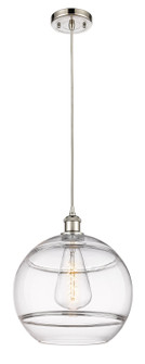 Ballston One Light Mini Pendant in Polished Nickel (405|516-1P-PN-G556-12CL)