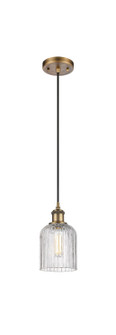 Ballston One Light Mini Pendant in Brushed Brass (405|516-1P-BB-G559-5CL)