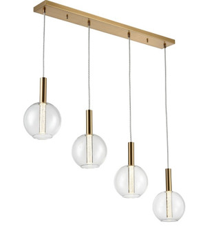 Empire LED Mini Pendant in Golden Brass (360|MP40040-LED-GB)