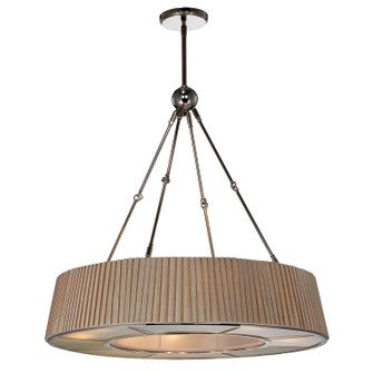 Plait Eight Light Chandelier in Polished Nickel (360|CD10105-8-PN)