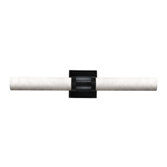Zigrina LED Wall Sconce in Satin Brushed Black (360|WS11753-E26-2-SBB-G9)