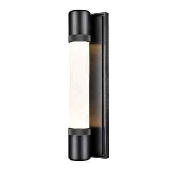 Zigrina LED Wall Sconce in Satin Brushed Black (360|WS11724-LED-1-SBB-G9)