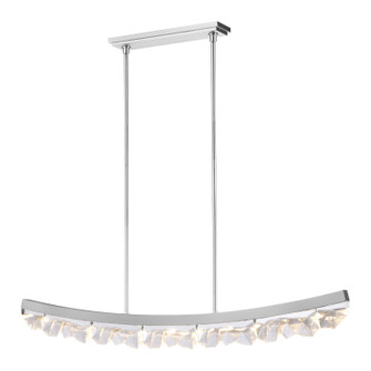 Arcus LED Linear Pendant in Polished Nickel (360|PL11619-LED-56-PN)
