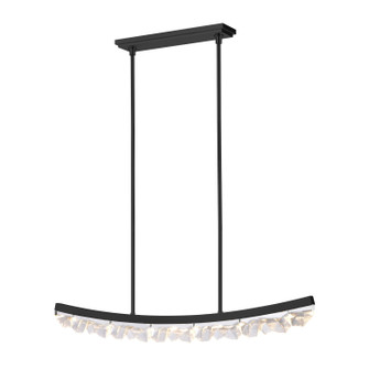 Arcus LED Linear Pendant in Satin Brushed Black (360|PL11616-LED-48-SBB)