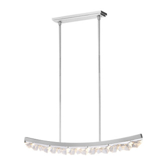 Arcus LED Linear Pendant in Polished Nickel (360|PL11615-LED-48-PN)