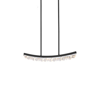 Arcus LED Linear Pendant in Satin Brushed Black (360|PL11612-LED-32-SBB)