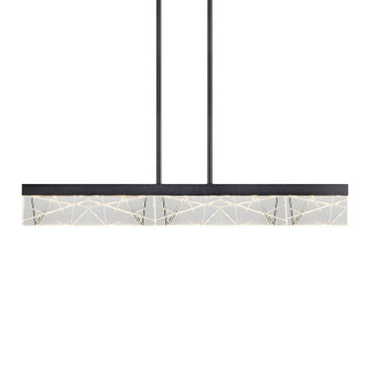 Lucus LED Linear Pendant in Satin Brushed Black (360|PL11504-LED-43-SBB)