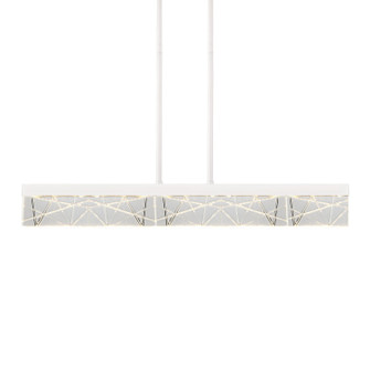 Lucus LED Linear Pendant in Matte White (360|PL11502-LED-43-MW)