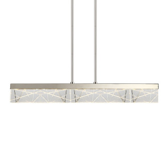 Lucus LED Linear Pendant in Polished Nickel (360|PL11503-LED-43-PN)